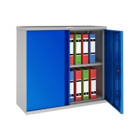 phoenix Armoire de bureau SCL1491, en acier, gris clair/