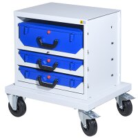 allit Transportwagen EuroPlus Roll it M 596, grau