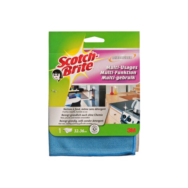 SCOTCH-BRITE Mikrofasertuch W810 farbig ass.