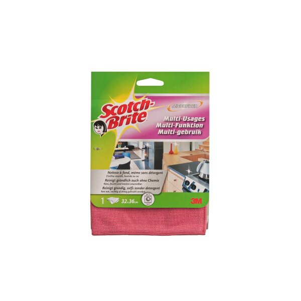 SCOTCH-BRITE Mikrofasertuch W810 farbig ass.