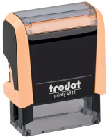 trodat Tampon automatique à texte Printy 4911 4.0, rose