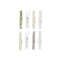 I AM CREATIVE Holzklammern II 6105.56 7.5cm, 8 Stück