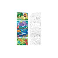 I AM CREATIVE Puzzleset 4087.552 zum Ausmalen ab 3 Jahre