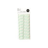 I AM CREATIVE Papiertrinkhalme,mint,19.7cm 6010.921 25...