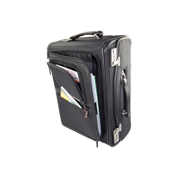 MONOLITH Pilotenkoffer Nylon 2000002383 Schwarz, 470x330x205mm