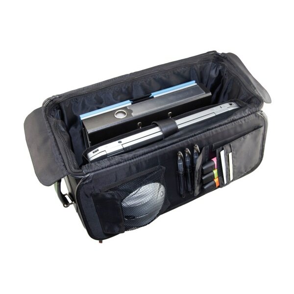 MONOLITH Pilotenkoffer Nylon 2000002383 Schwarz, 470x330x205mm