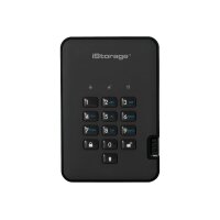 ISTORAGE diskAshur2 HDD, 1TB ISG-IS-DA2-256-1000-B