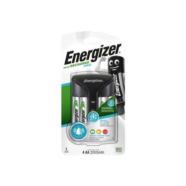 ENERGIZER Chargeur de batterie Pro E300696602 inkl. 4x AA pièce