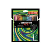 STABILO Farbstift ARTY 106019124 GREENcolors 24 Stück