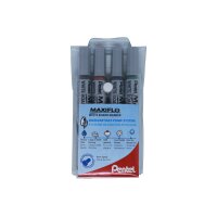 PENTEL Boardmarker Maxiflo 4mm MWL5S-4 4 Stück