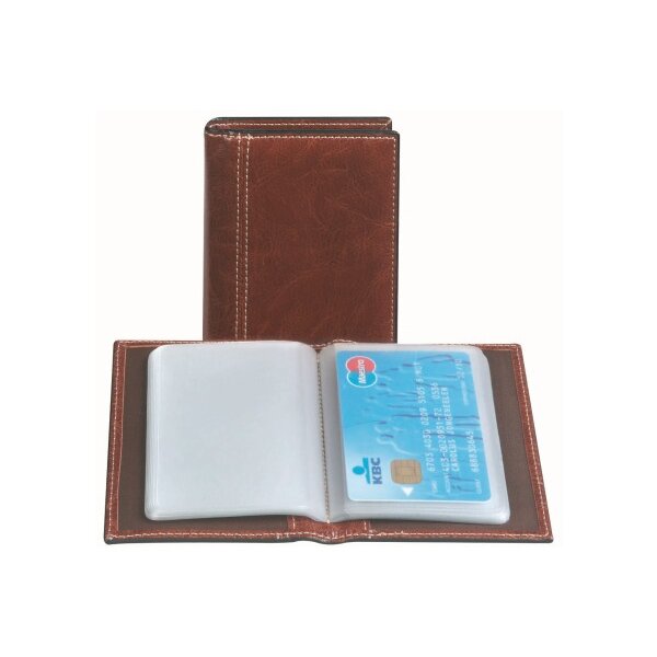 BREPOLS Kartenetui 26.3.0292 40 Karten hellbraun