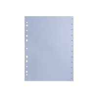 HWB Register PP A4 3604.51 transparent Jan-Dez DE