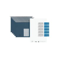 BIELLA Register-Hängemappe A4 27143205U blau 32x25cm...