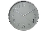 HAMA Horloge murale 186390 Elegance argentée/gris