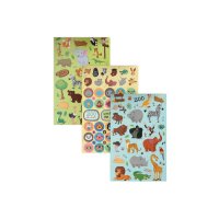 I AM CREATIVE Stickerbook Zoo 4087.479 6 feuilles