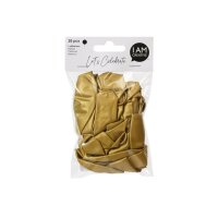 I AM CREATIVE Luftballons, gold, metallic 6010.75 20...