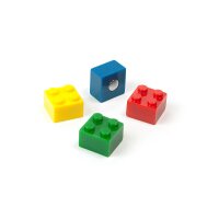 TRENDFORM Magnete BRICK 4Set TF4002 15mm, Ass.
