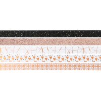 I AM CREATIVE Washi Tape Set 4085.106 Shine 5 pièces