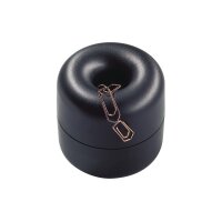 HELIT Klammernspender H6257995 7x7cm, 20 Klammern schwarz