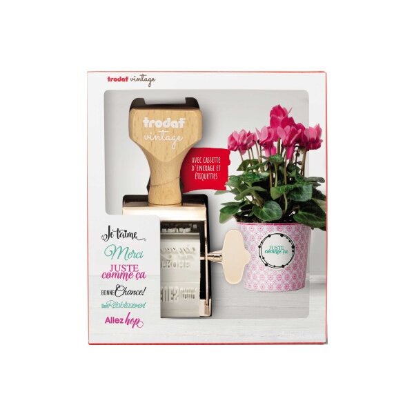 TRODAT Timbre Vintage 945115 Félicitations