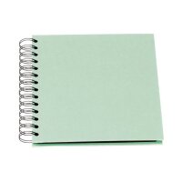 RÖSSLER Fotoalbum 1329452655 18x18cm, mint/schwarz