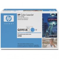 HP Cartouche toner 643A cyan Q5951A Color LaserJet 4700...