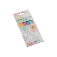 NEUTRAL Crayons 2222795 carrés, 12 pcs.