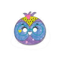 I AM CREATIVE Masken 4220.1 Tieremit Stickers, 18tlg.