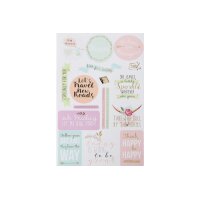 I AM CREATIVE Stickerbook 4087.473 paroles, 5 feuilles