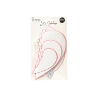 I AM CREATIVE Paperballs,Herz u. Rund,rosa 6010.956 6...