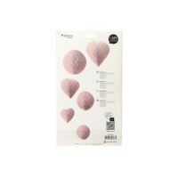 I AM CREATIVE Paperballs,Herz u. Rund,rosa 6010.956 6...