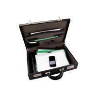 MONOLITH Diplomatenkoffer PVC 2000002018 Schwarz, 440x320x100mm