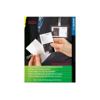 DUFCO Karten Self. lam. 53102.001 74x104mm mit clip 8...