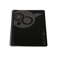 WHYNOTE Carnet A4 WNA4BOK01 kit de démarrage, noir