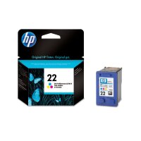 HP Tintenpatrone 22 color C9352AE PSC 1410 165 Seiten