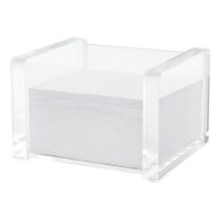 WEDO Zettelbox CRISTALLIC 607016 11.6x7.5x9.9cm 500 Bl....