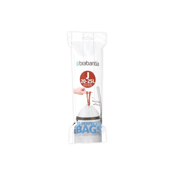BRABANTIA Kehrichts&auml;cke PerfectFit 115585 25L, Rolle &agrave; 20 Stk.