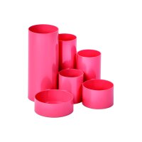 MAUL Porte-crayons MAULtubo 1.28 6 tubes, touch of rose