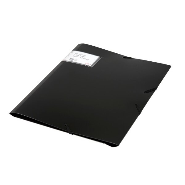 DUFCO Gummibandmappe A4 51500.0364 schwarz Kunststoff
