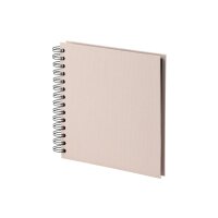 RÖSSLER Fotoalbum 1329452585 18x18cm, powder/schwarz