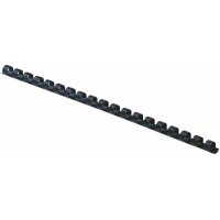 FELLOWES Plastikbinderücken 6mm 5330102 blau 25...