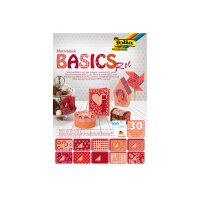 FOLIA Motivblock Basic 46249 rot, 30 Blatt