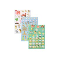 I AM CREATIVE Stickerbook 4087.498 farm, 6 feuille