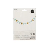 I AM CREATIVE Wimpelgirlande, 3.6m 6010.976 mint, gold