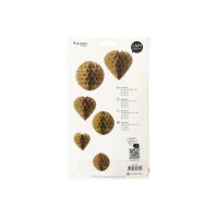 I AM CREATIVE Paperballs,Herz u. Rund,gold 6010.959 6...