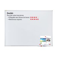 FRANKEN Whiteboard SC2202SB X-tra!Line emailliert 60x90cm