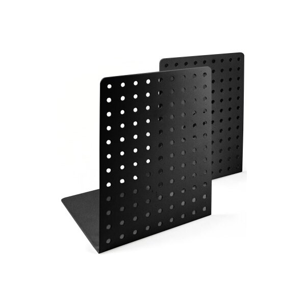 TRENDFORM Serre-livres DOTS métal GK9016 14x12x18.5cm noir 2 pcs.