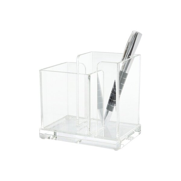 WEDO Porte-crayons CRISTALLIC 606016 12x10x8.5 Acryl transp.