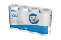 SCOTT Papier-toilette blanc 18519 350 flls., 2-lagig 8 pcs.