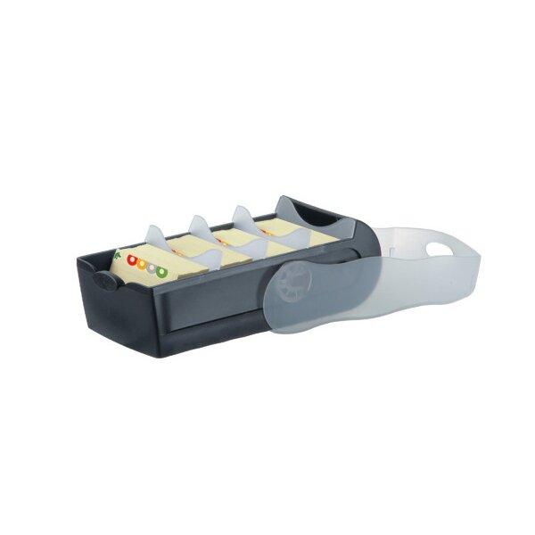 HAN Bo&icirc;te fichier Croco A7 997-633 noir 12.1x8.5x24.6cm